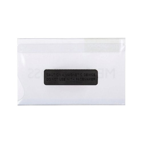 Q-Connect Soft Name Badge with Magnetic Clip 54x90mm (Pack of 25) KF14138