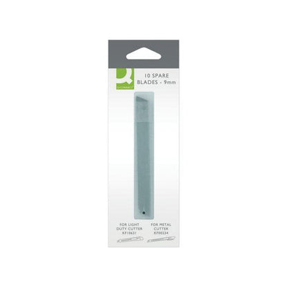 Q-Connect Light Duty 9mm Blades (10 Pack) KF14757