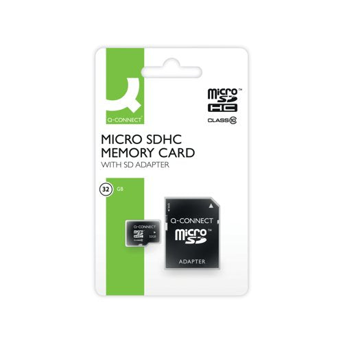 Q-Connect 32GB MicroSD Card Class 10 KF16013