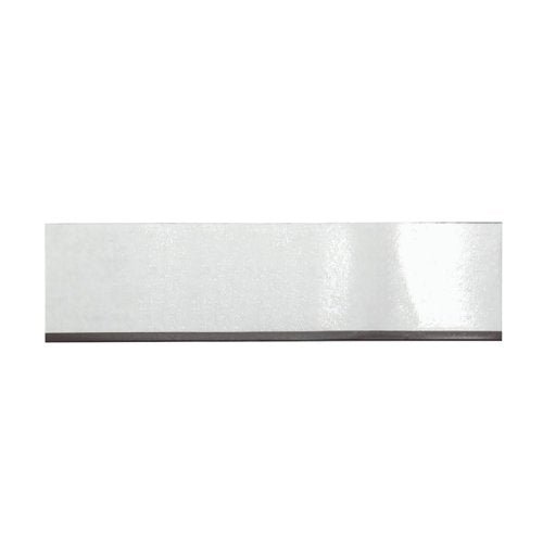Q-Connect Magnetic Racking Strip White PVC 20mmx1.5mmx5m KF18990