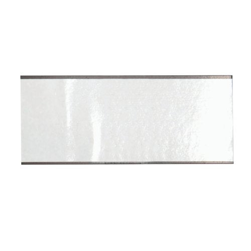 Q-Connect Magnetic Racking Strip White PVC 30mmx1.5mmx5m KF18991