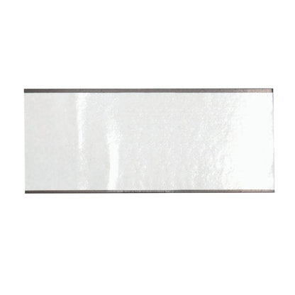 Q-Connect Magnetic Racking Strip White PVC 30mmx1.5mmx5m KF18991