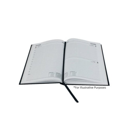 5 Star Academic Diary Day Per Page A4 Burgundy 2025-2026 KF1A4ABG25