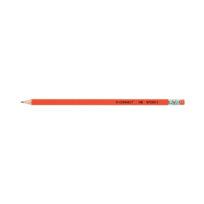 Q-Connect HB Rubber Tipped Office Pencil (12 Pack) KF25011