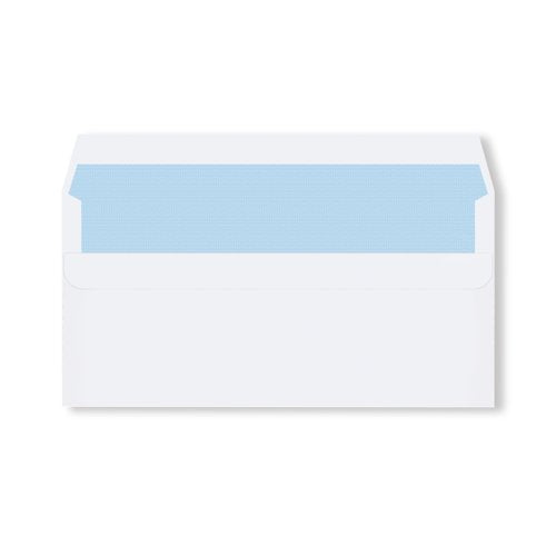 Q-Connect DL Envelopes Plain Wallet Self Seal 80gsm White (1000 Pack) KF3454