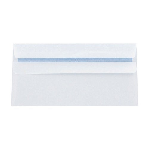 Q-Connect DL Envelopes Wallet Self Seal 120gsm White (Pack of 1000) 81414