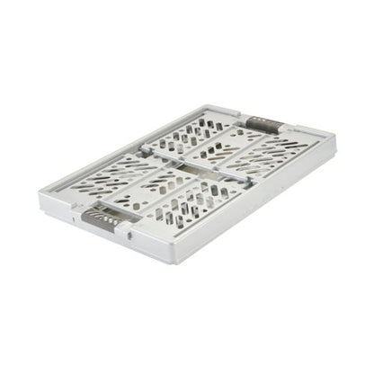 Keeeper Ultra Tough Ben Folding Crate 45 Litre Silver 10297