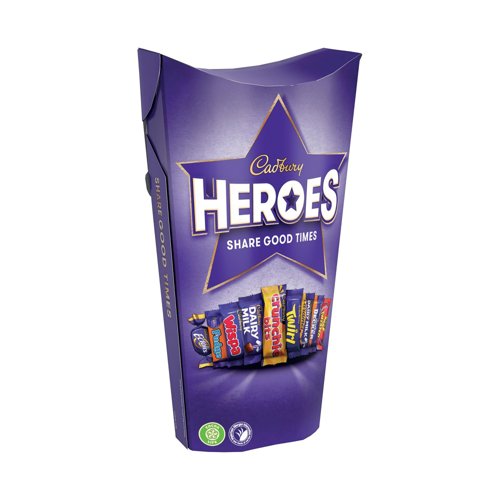 Cadburys Heroes Chocolates Carton 290g Each 4071733