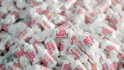 Swizzels Love Hearts Mini Rolls 3kg Bag | Party Treats | Party Favours | Promotion Goods | Approx 25