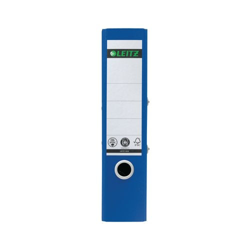 Recycle Colours Lever Arch File A4 80mm Blue (Pack of 10) 10180035