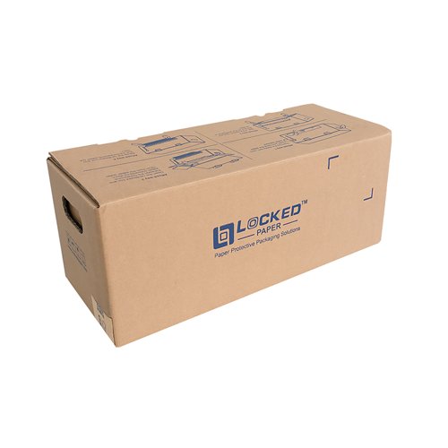 Honeycomb Paper + Dispenser with Metal Bench Hook 160m Unexpanded Roll LPHEXBOX