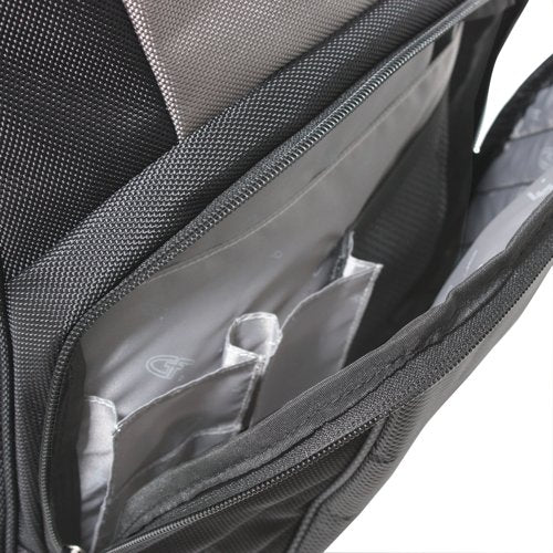 Gino Ferrari Astor 15.6 Inch Laptop Backpack Black GF502
