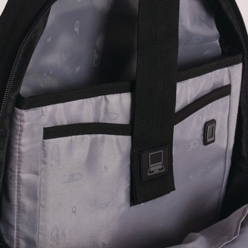 Gino Ferrari Eros 16 Inch Laptop Backpack Red Trim GF507