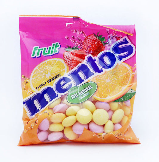 Mentos Pouch Bag Fruit 150g