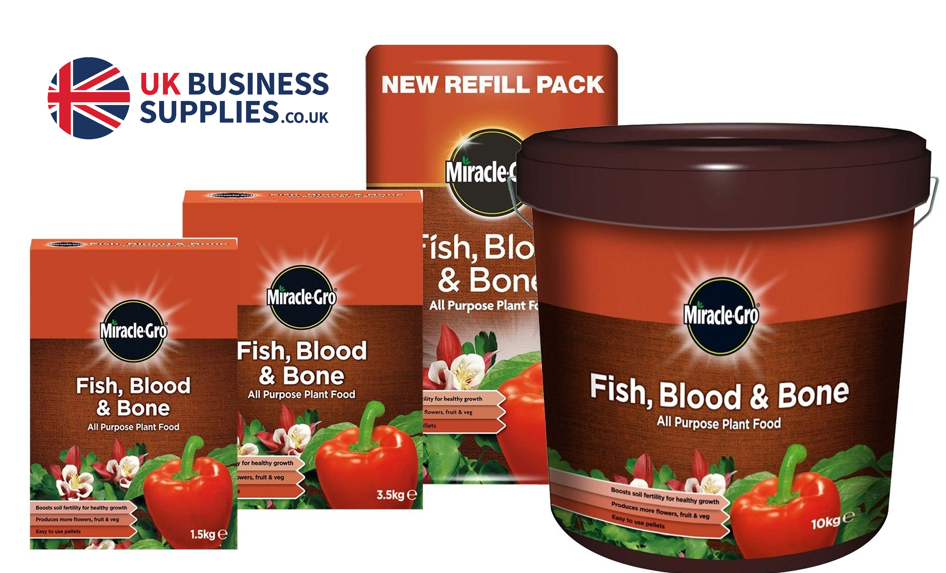 Miracle-Gro Fish, Blood & Bone All Purpose Plant Food 1.5kg
