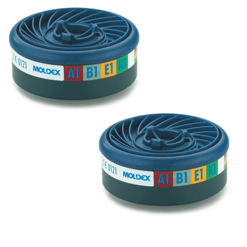 Moldex 9300 A1B1E1 gas and vapour cartridges filter  (Pair)