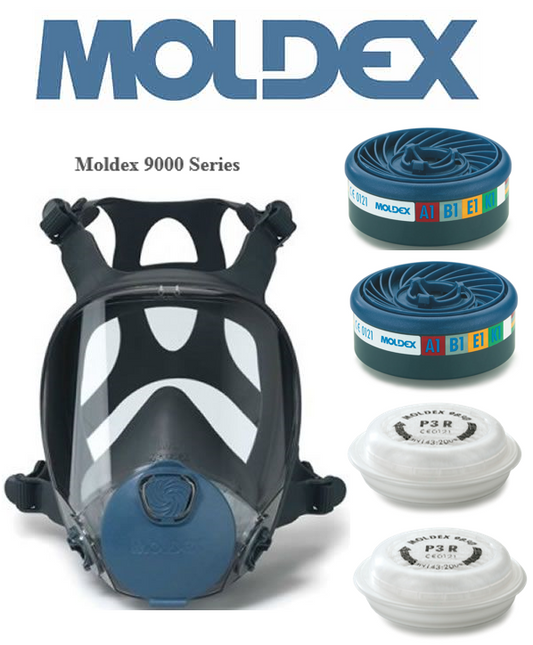 Moldex Full Face Medium Mask (9002) - UK BUSINESS SUPPLIES