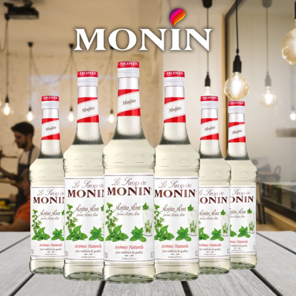 Monin Mojito Mint Cocktail Syrup 700ml (Glass)