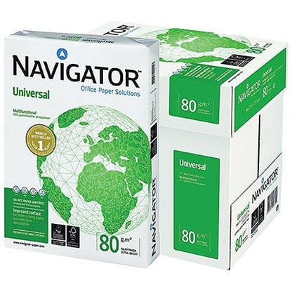 Navigator Universal A4 Paper 80gsm White (Pack of 500) NAVA480 - UK BUSINESS SUPPLIES
