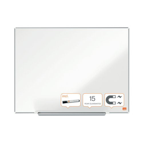 Nobo Impression Pro Steel Magnetic Whiteboard 900x600mm 1915402