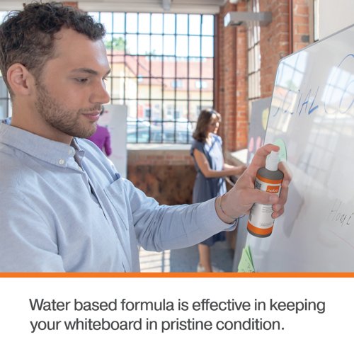 Nobo Waterbased Whiteboard Cleaning Spray 250ml 1915708
