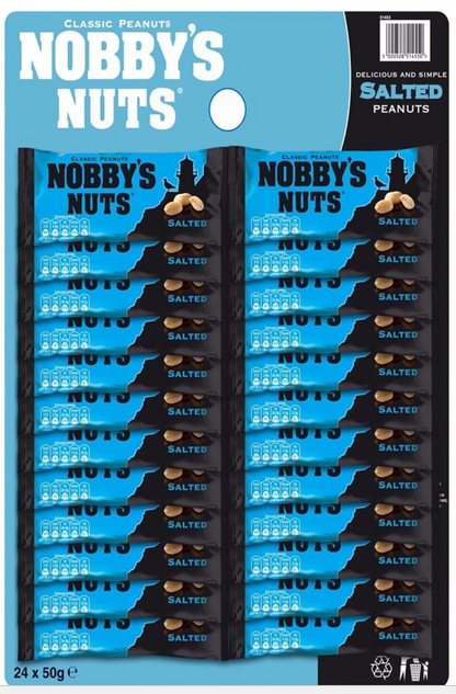 Nobby's Nuts Salted 24 x 50g
