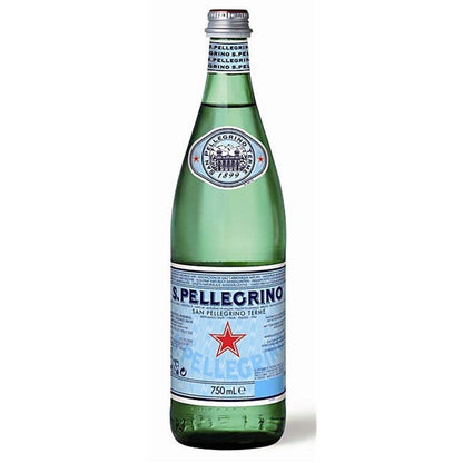 San Pellegrino Sparkling Water Glass 12x750ml