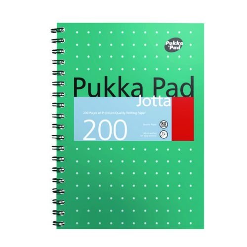 Pukka Pads Metallic Green Jotta B5 Notebook 8520-MET