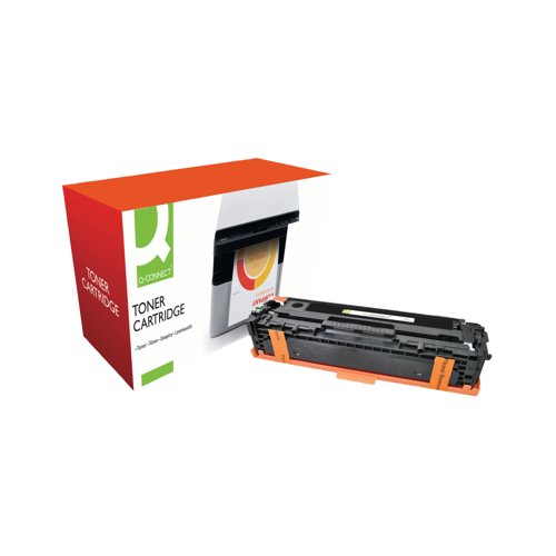 Q-Connect Compatible Toner Cartridge Black For HP CE320A CE320A-COMP