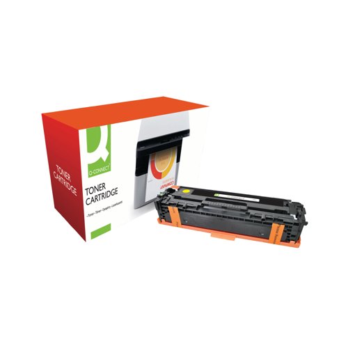 Q-Connect Compatible Toner Cartridge Yellow For HP CE322A CE322A-COMP
