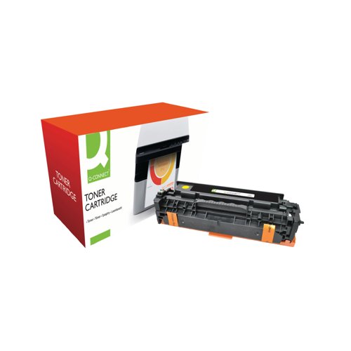 Q-Connect Compatible Toner Cartridge Yellow For HP CE412A CE412A-COMP