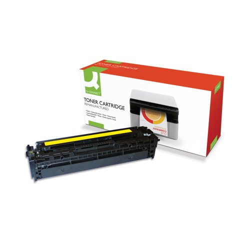 Q-Connect Compatible Toner Cartridge Yellow For HP CF212A CF212A-COMP