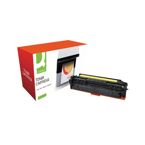 Q-Connect Compatible Toner Cartridge Yellow For HP CF382A CF382A-COMP