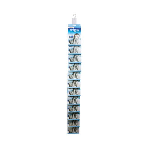 Masterplast Migra Cool 5x12cm Clipstrip 2x12 (Pack of 24) MP1040-24A-CS