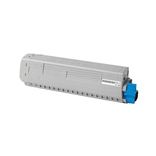 Oki C824 5K Toner Cartridge Cyan 47095703