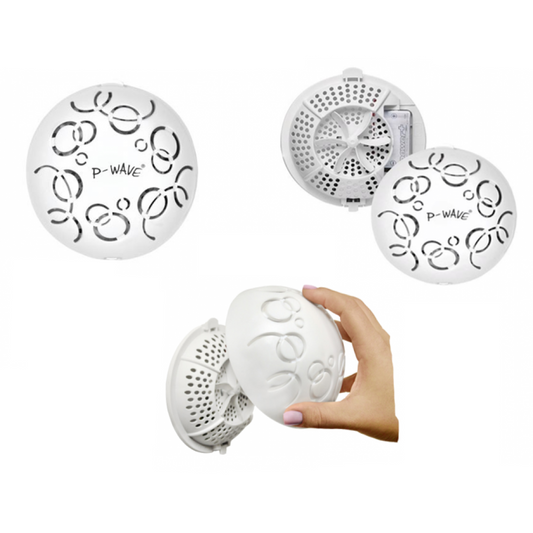 P-Wave Easy Fresh Fan Covers Fragrance {Spiced Apple} 12 Pack PLUS 1 FAN STARTER SET