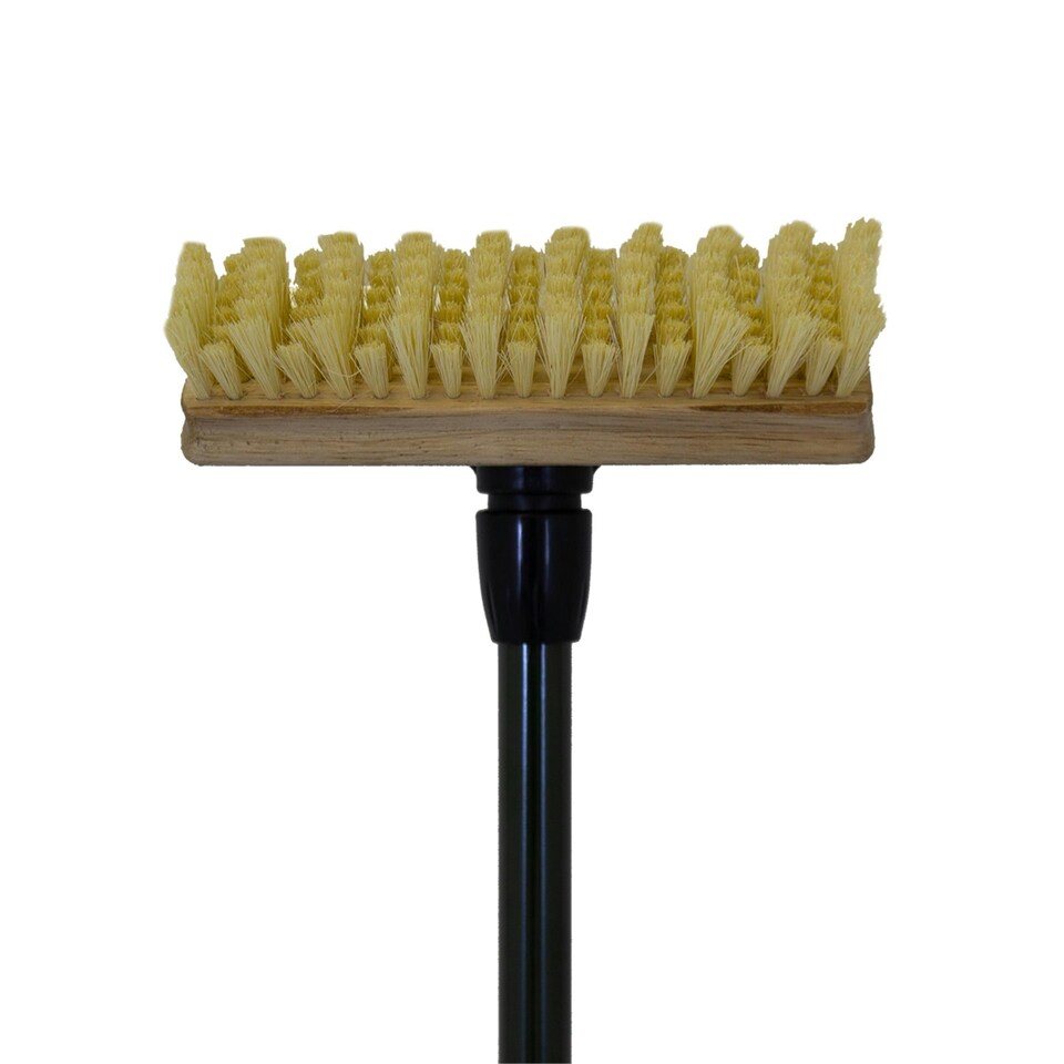 Charles Bentley Charnwood 9" Deck Broom & Scraper Garden Maintenance FSC