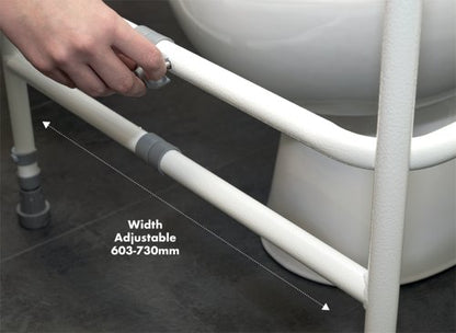 Aidapt Broadstairs Toilet Frame with Adjustable Height and Width VR202