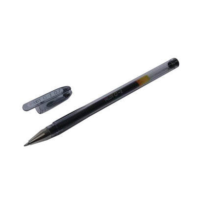 Pilot G107 Gel Ink Rollerball Pen Medium Black Pack of 12 G10701