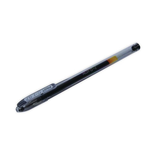 Pilot G107 Gel Ink Rollerball Pen Medium Black Pack of 12 G10701