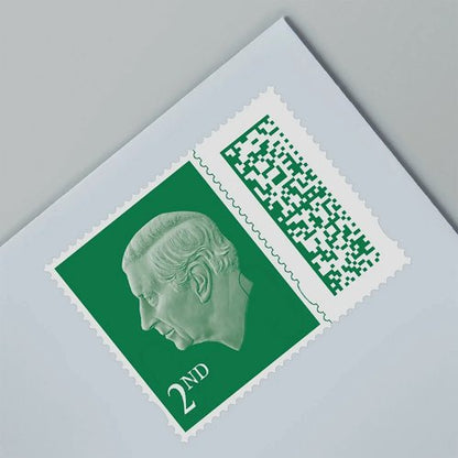 Royal Mail Second Class Postage Stamp Sheet (Pack of 50) BBS2