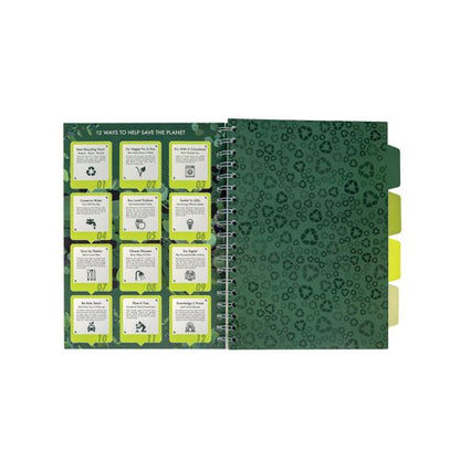 Pukka Pad Recycled Project Book B5 Green (Pack of 3) 6052-REC