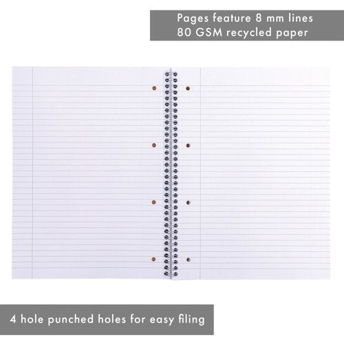 Pukka Pad Kraft Jotta Notebook A4 (Pack of 3) 9565-KRA