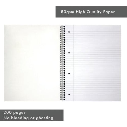 Pukka Pad Haze Jotta A4+ Assorted (Pack of 3) 9865AST-HZE