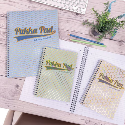 Pukka Pad Haze Jotta A4+ Assorted (Pack of 3) 9865AST-HZE
