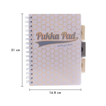 Pukka Pad Haze Project Book A5 Assorted (Pack of 3) 9874AST-HZE