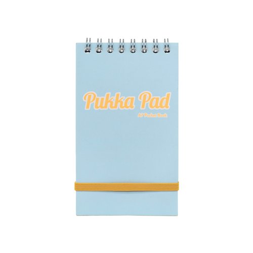 Pukka Pad Pastel Pocket Book A7 Assorted (Pack of 6) 2017-PST