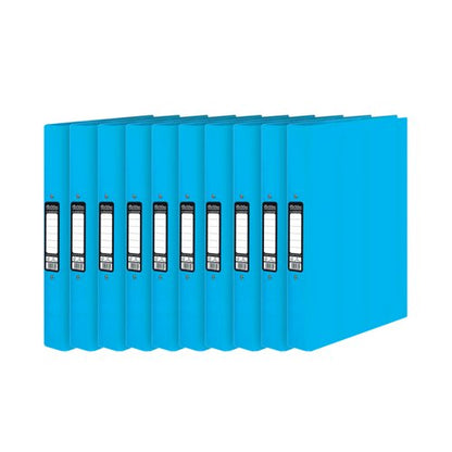Pukka Brights Ringbinder A4 Blue (10 Pack) BR-7769