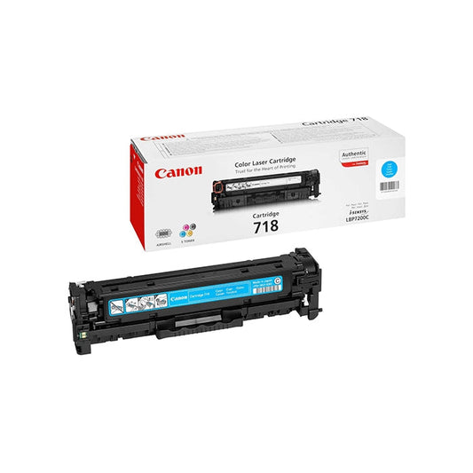Canon 718C Cyan Toner Cartridge 2661B002