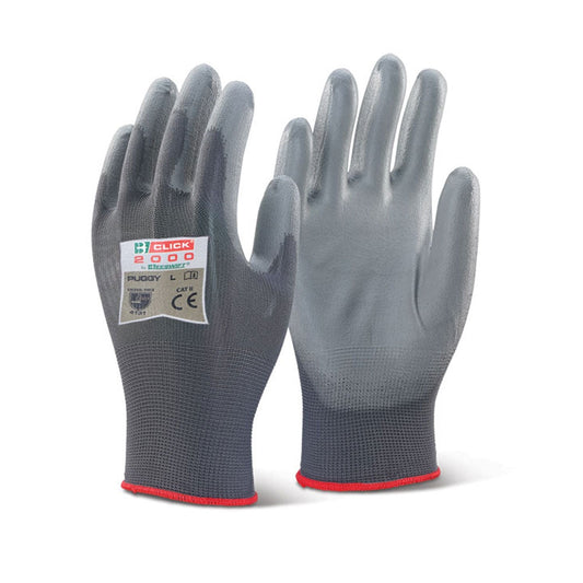 Beeswift 2000 Grey Nylon Gloves 10's